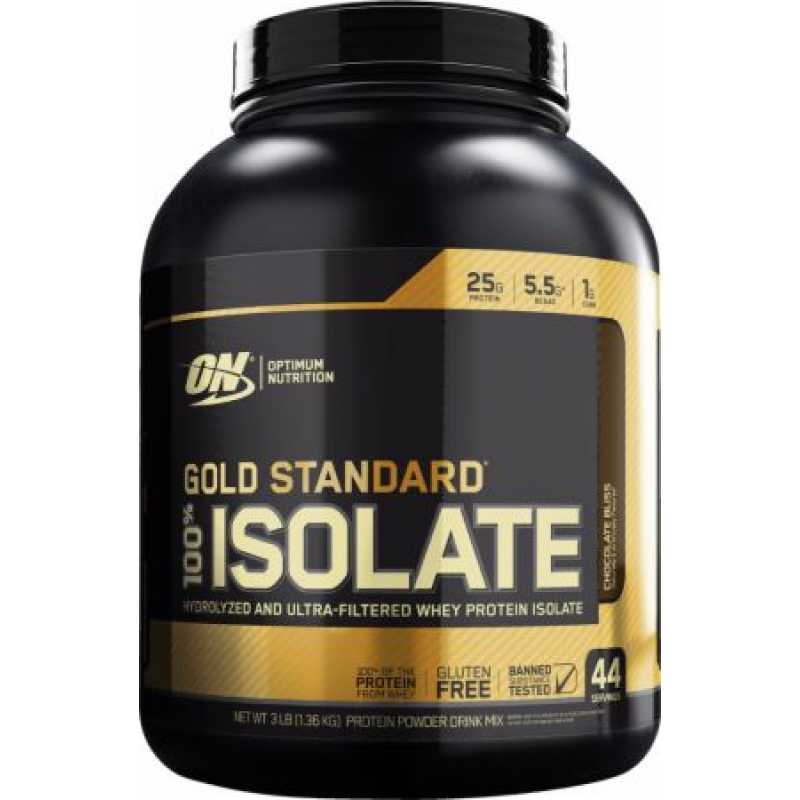 Optimum Nutrition Gold Standard 100% Isolate 金牌分离乳清蛋白粉 - 5磅